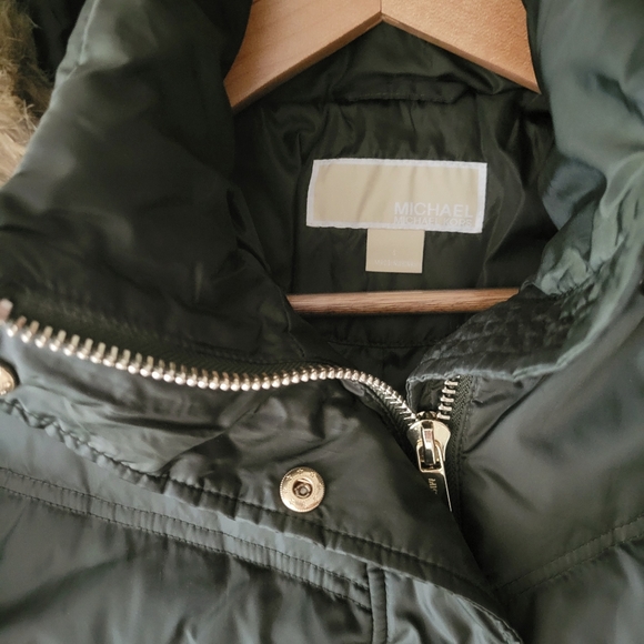 Michael Kors Winter Coat, Green, Size S - Picture 6 of 6